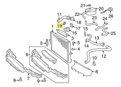 Termostato Volvo S40 S60 V40 S90 850 C70 S70 V70 1995-2004