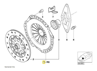 Kit De Engrague Clutch Bmw 728i 323i 320i 528i Z3 328i