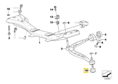 Rotula Inferior Suspension Delantera Bmw 325i Z3 328i 320i