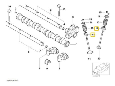 Sellos De Valvula Mini Cooper Cooper S R50 R52 R53