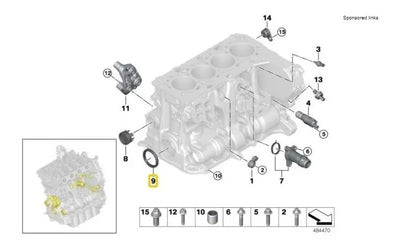 Reten Cigüeñal Delatero Bmw 330 340 220  420 Mini Cooper S