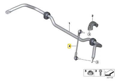 Tornillo Estabilizador Delante Mini Cooper Clubman Coper S