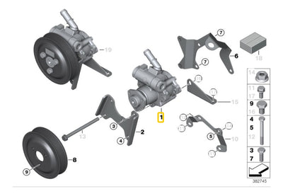 Licuadora Direccion Hidraulica Bmw 325i 528i 320 323i 330i