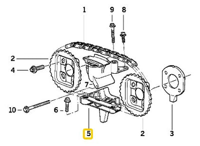 Guia De Cadena Superior Bmw 325 X5 X3 Z4 Z3 528i 320i 328i